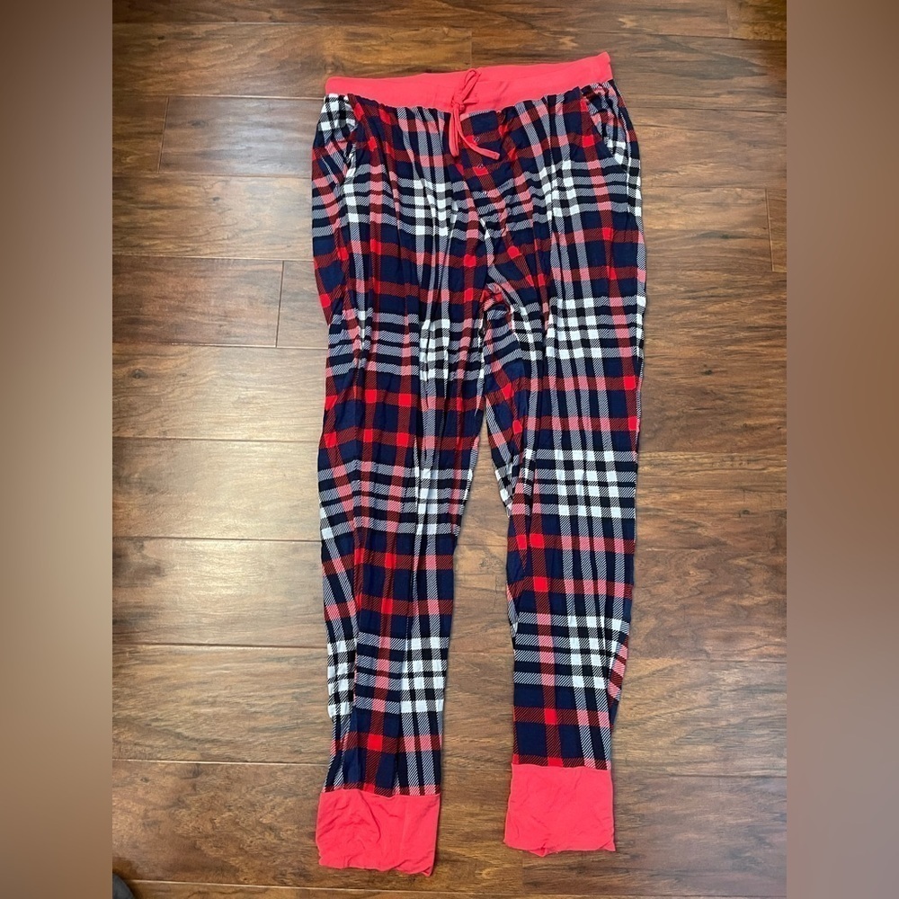 Little Bum Bums Plaid Pajama Pants Size XL